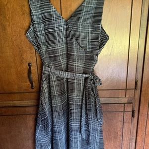 A New Day Dress Medium Black White Adorable!